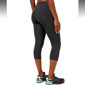 lululemon Fast and Free High Rise Crop 19" *Non-Reflective in Black, size 6